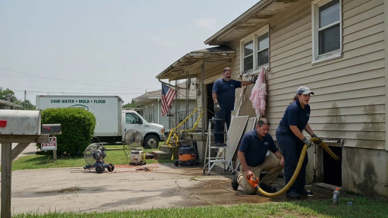 Water Damage Repair in Chinquapin, NC near me